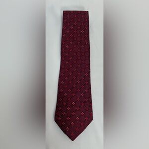 Banana Republic Dark Red Geometric Tie